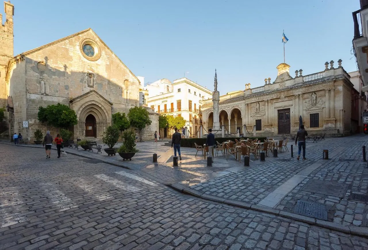 Lägenhet Semiloft Romantico Catedral Con Soleada Azotea Comunitaria Jerez de la Frontera